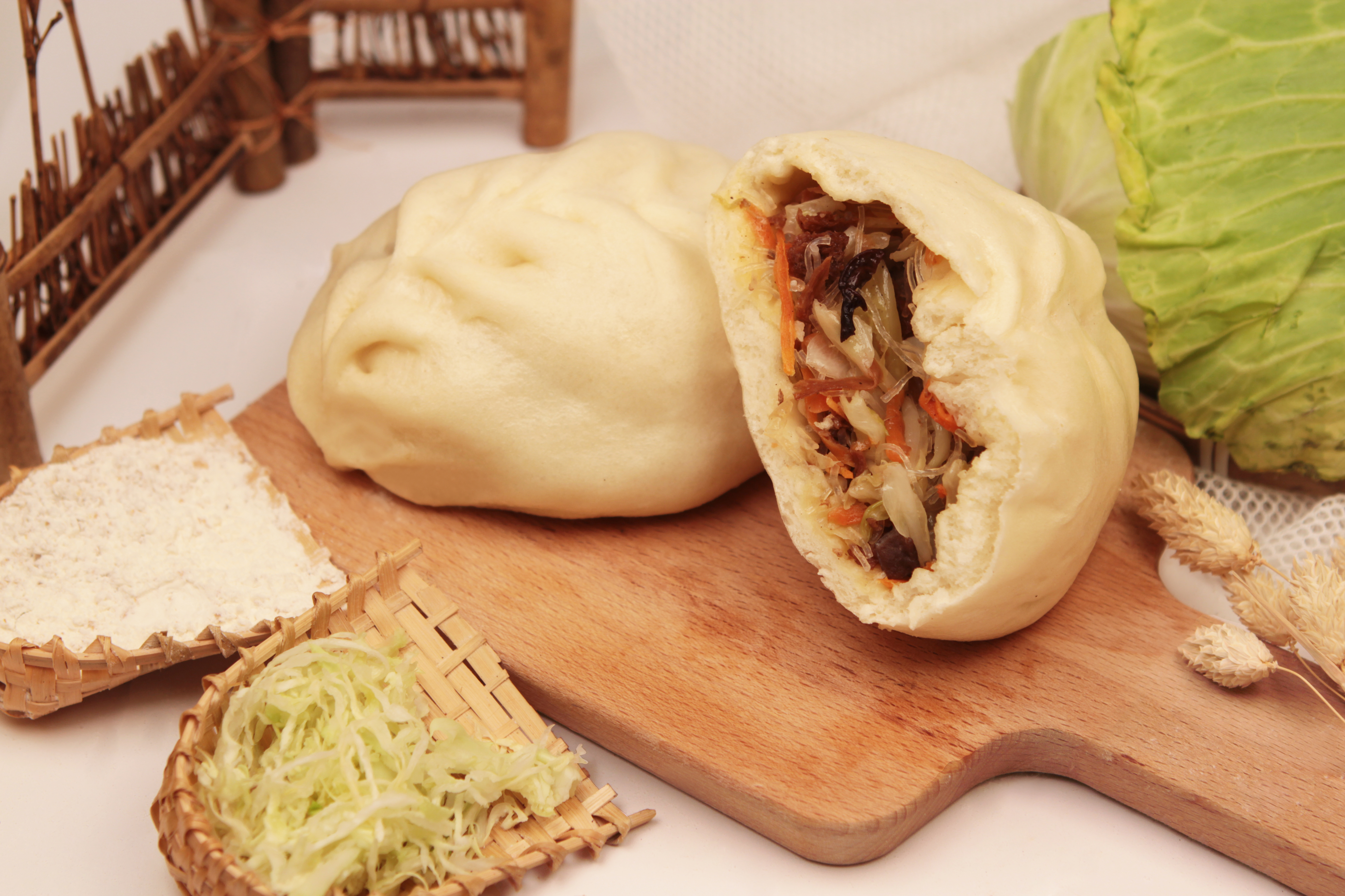 高麗菜包 5入 (素)