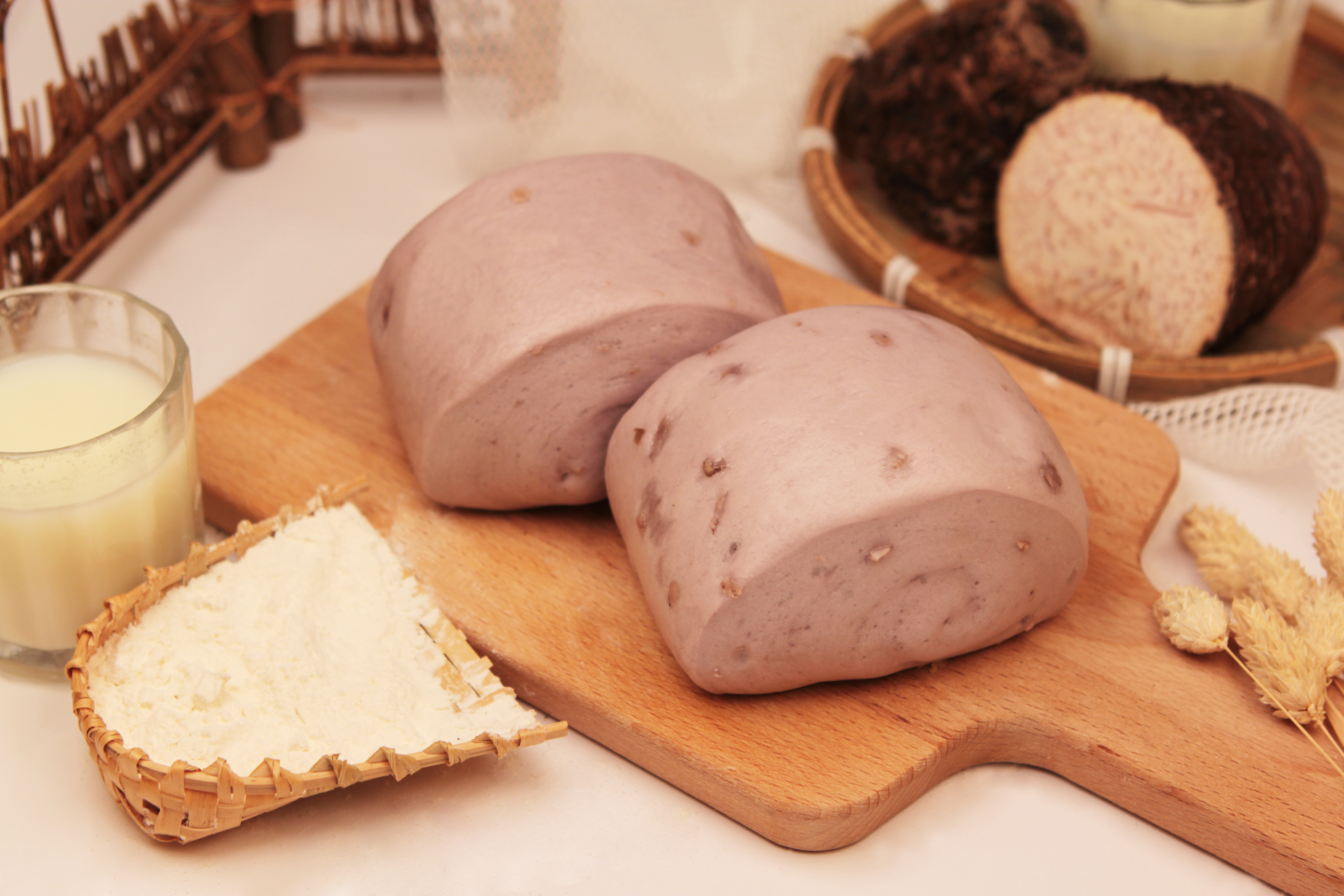 手工芋頭芋角小饅頭 15入 （素）