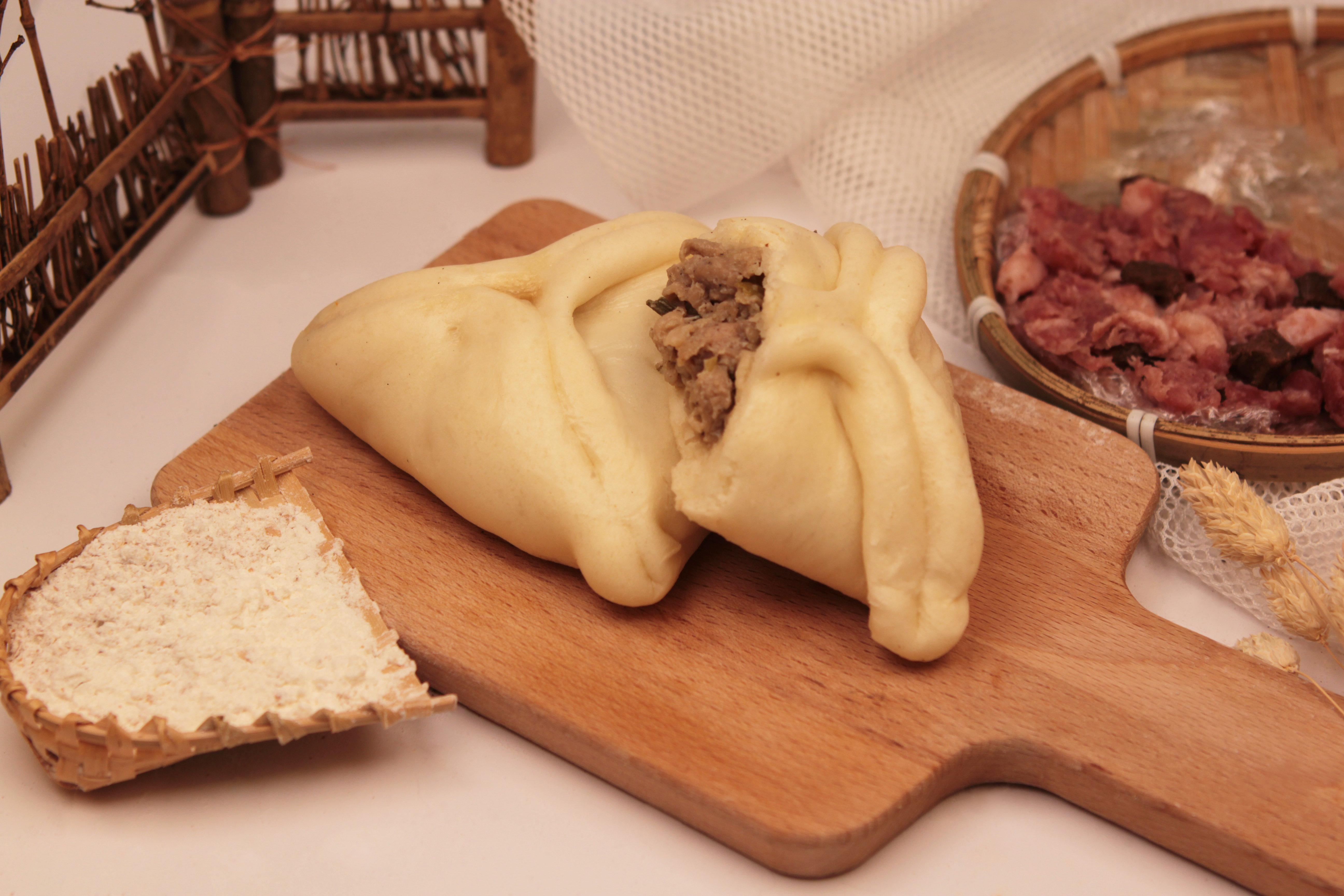 脆瓜仔三角肉包 5入