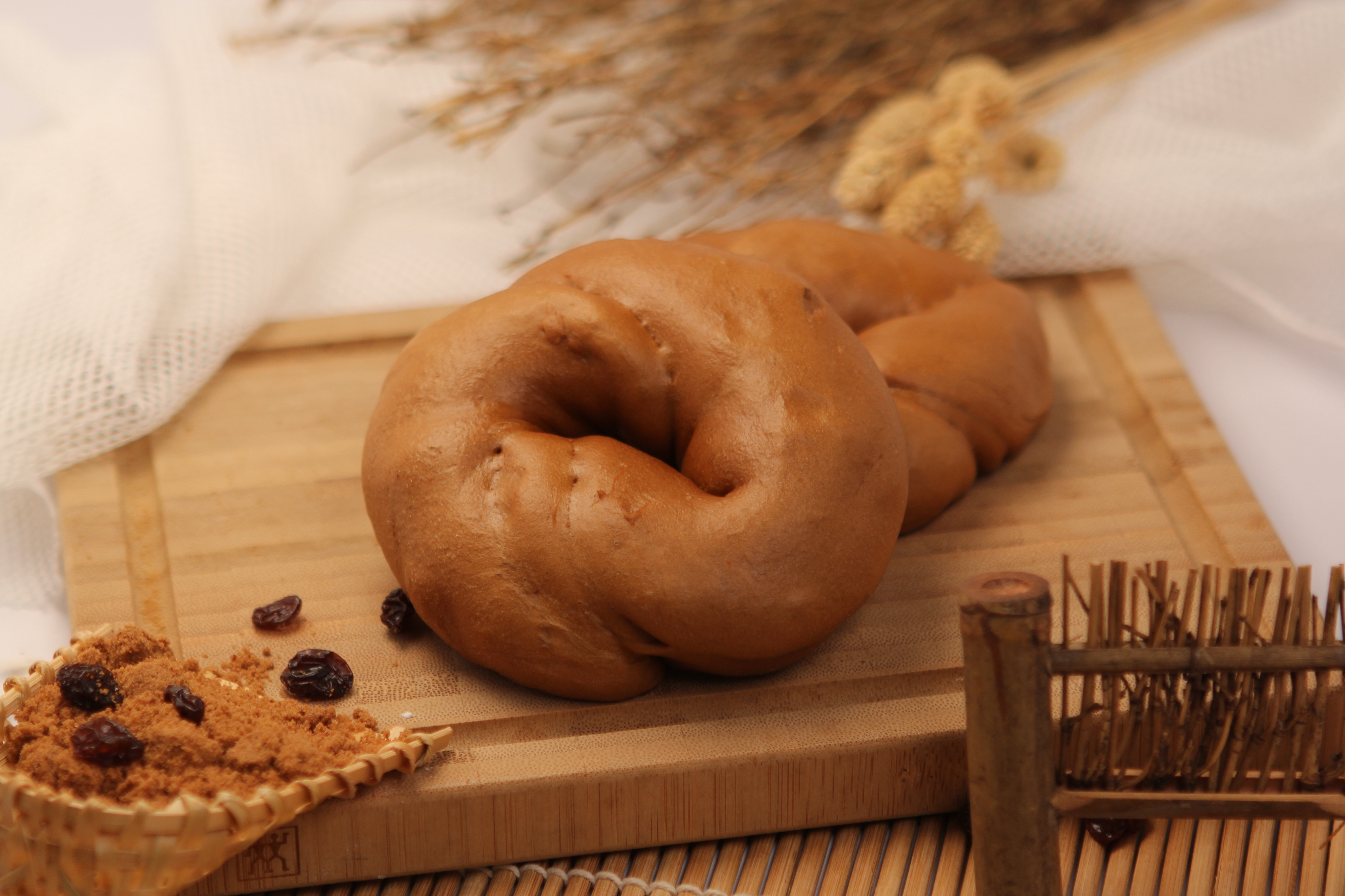 沖繩⿊糖葡萄⾙果饅頭 4入(素)